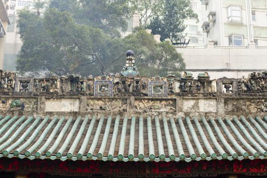 Traditional Chinese roof.