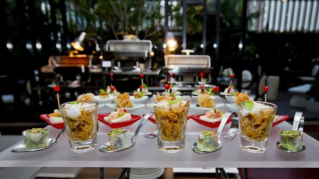 Delicious Appetizer and finger foods