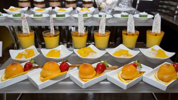 assortment of sweets buffet