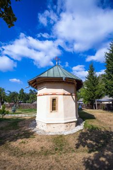 Polovragi, Romania - Septemper 9, 2012: Old orthodox monastery from Polovragi, Romania