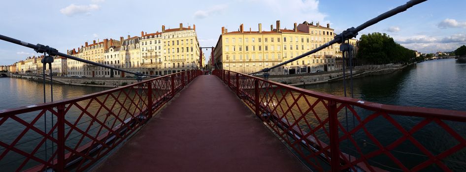 Paul Couturier bridge in Lyon (Passerelle Paul Couturier)