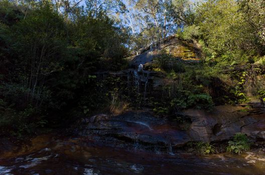 Cataract Falls in the Blue Mountains, Australia