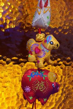 Photograph of a chinesse animal toy