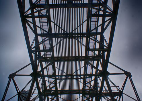 Photograph of an industrial structure