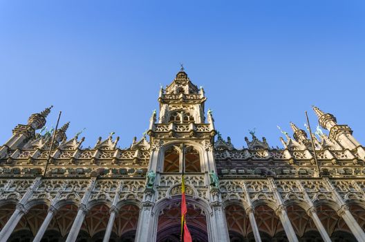 Maison du Roi (The King's House or Het Broodhuis) in Brussels, Belgium. Located on Grand Place.