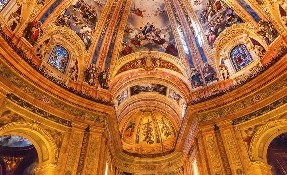 San Francisco el Grande Royal Basilica Madrid Spain. Basilica designed in the second half of 1700s, completed by Francisco Sabatini.