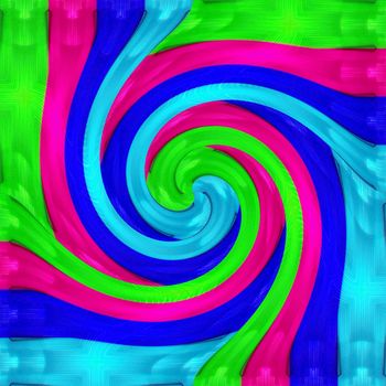 Digital computer graphic - decorative baclground with abstraction spiral for design.