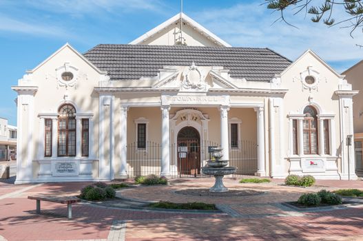 The historic town hall in George, South Africa, built 1911 to 1912