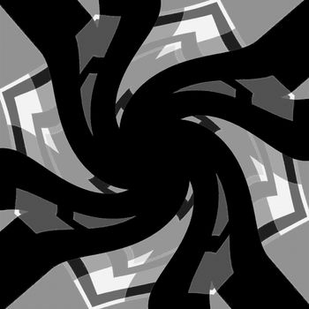 Digital computer graphic - decorative background with abstraction spiral for design.