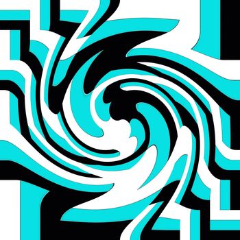 Digital computer graphic - decorative background with abstraction spiral for design.