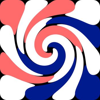 Digital computer graphic - decorative background with abstraction spiral for design.