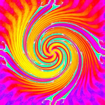 Digital computer graphic - decorative baclground with abstraction spiral for design.