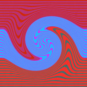 Digital computer graphic - decorative baclground with abstraction spiral for design.