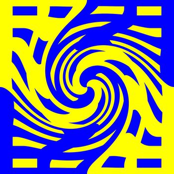Digital computer graphic - decorative background with abstraction spiral for design.