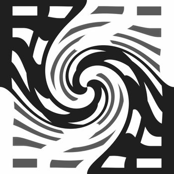Digital computer graphic - decorative background with abstraction spiral for design.