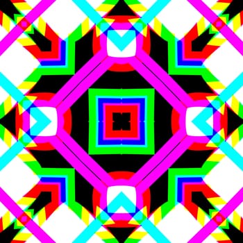 Digital computer graphic - decorative background with abstraction pattern for design.