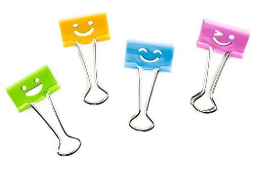 smile clip on different appear and many color