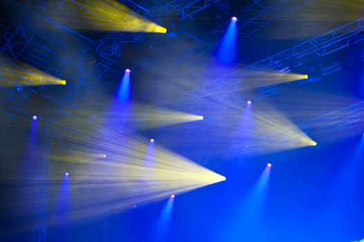 Lightshow on a Stage