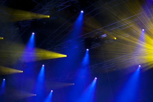 Lightshow on a Stage