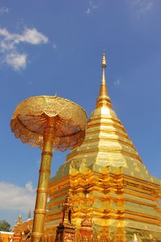 Pra Thad Doi Suthep Temple in Chiang Mai, Thailand