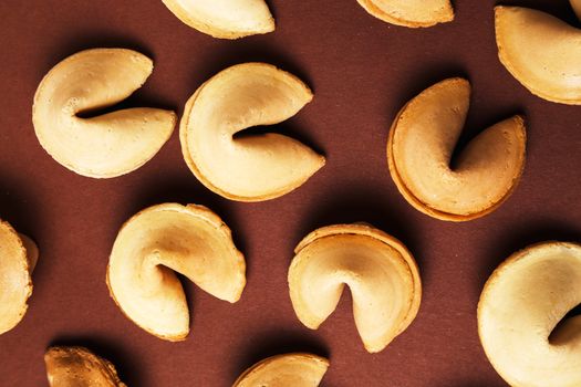 Fortune cookie on the table