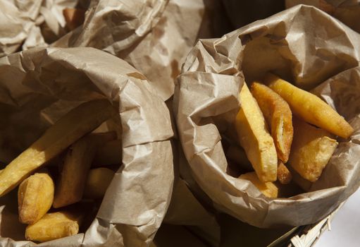 typical ligurian salty and fried snack, made with chickpeas flour