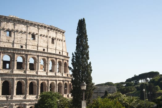 Coliseum during the day