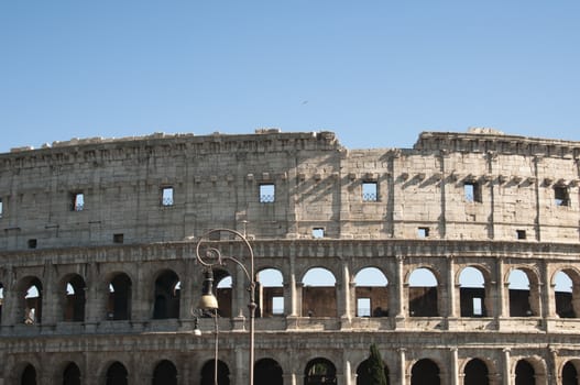 Coliseum during the day