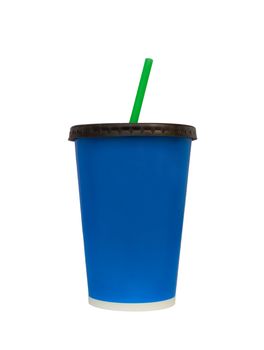 Fast food drinking cup,isoleted,white background,Clipping paths