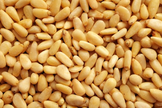 Pine kernels as an abstract background texture