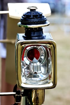 Vintage carriage lamp