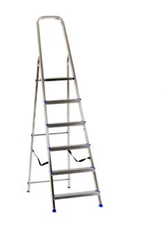 Ladder isolated on white