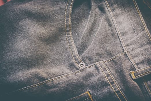 Photograph of a pair of jeans texture
