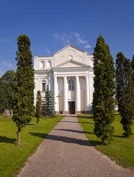   the Catholic church located in the territory of Belarus