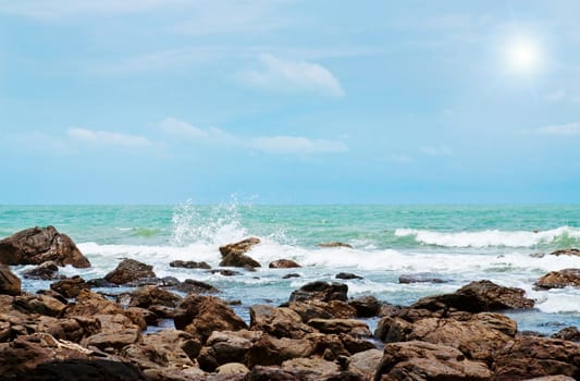 Beautiful nature and beautiful of sea, Thailand