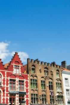 Architecture and Colors of Bruges, Belgium