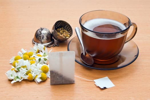 Chamomile tea is the power to heal.