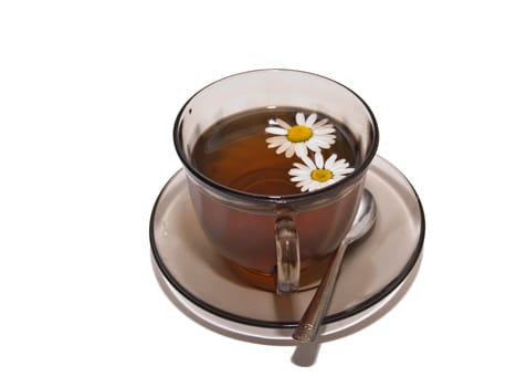 Chamomile tea is the power to heal.