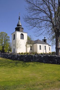 Östra Ryds church in Stockholm, Sweden.