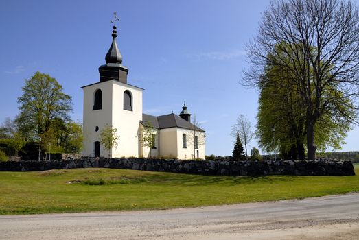 Östra Ryds church in Stockholm, Sweden.