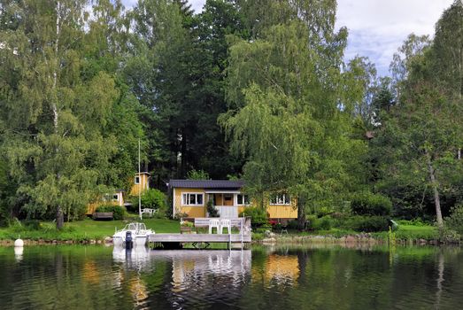 Summer house at the coast.