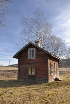 An abandon house in Borlänge Dalarna (Sweden).
