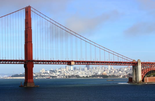 Golden Gate Bridge in San Francisco California