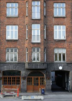 Brick buildings in Copenhagen