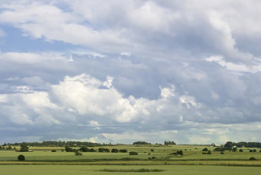 Farmland in Sweden