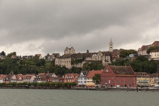 A view from the ferry to Konstanz on Bodensee, Germany