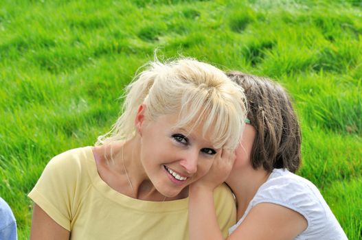 Complicity between mother and daughter