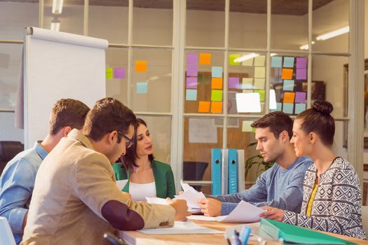 Business people during a meeting at the office