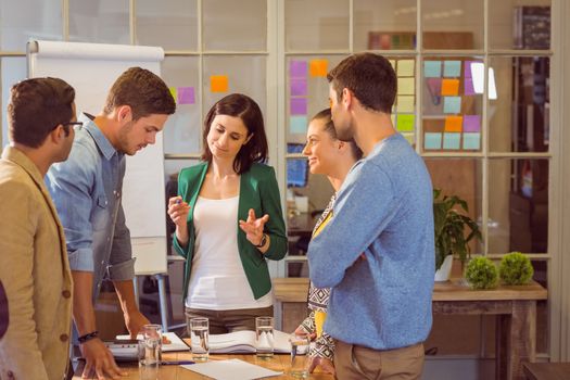 Business people during a meeting at the office