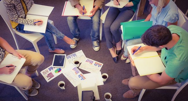 Business people in meeting at the office